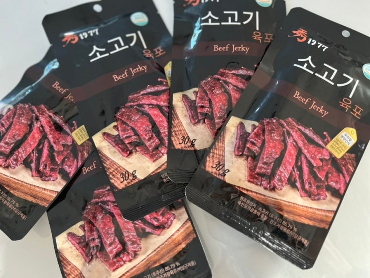  단짠 밸런스 완벽한 마마쿡 1977 수제 육포 – 술안주부터 아이간식까지 딱 좋아요