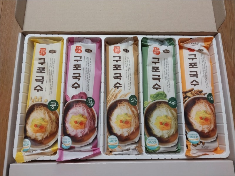 원조 오색 구포국수 5종 국수선물세트