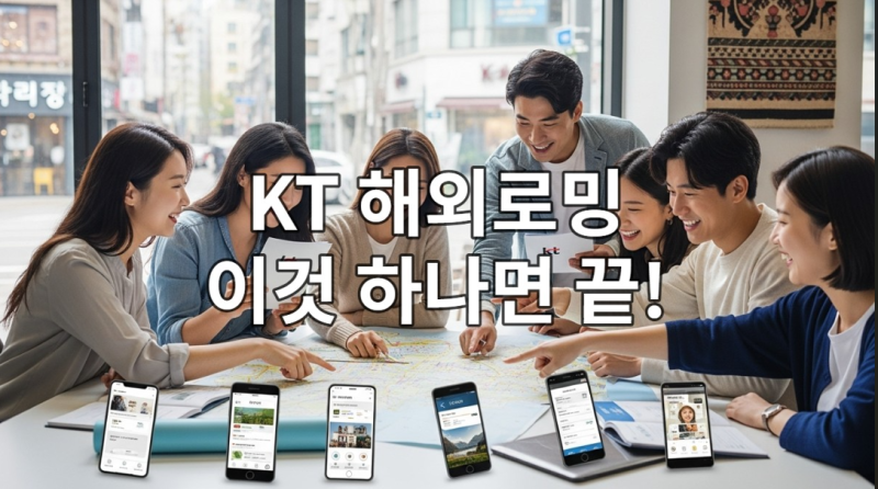 KT 해외로밍, 이것 하나면 충분 가격, 요금제, 신청, 총정리 해외여행 필수 준비물