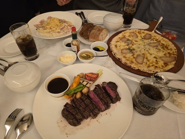  [내돈내산] 강릉 씨마크 호텔 석식 룸서비스 시켜 먹은 후기 작성 (메뉴, 맛 등)