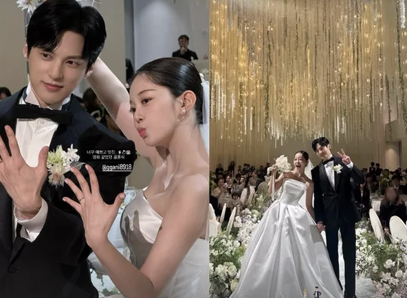 <b>윤선우</b><b>김가은</b>, 10년 비밀 연애 끝 <b>결혼</b> “평생의 인연이... 
