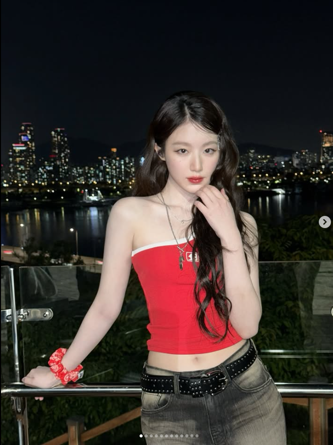아이들 슈화 셀카 사진 무단 보정에 분노 '회사에 포토샵하지 말랬는데 셀카 원본 공개' 국적....