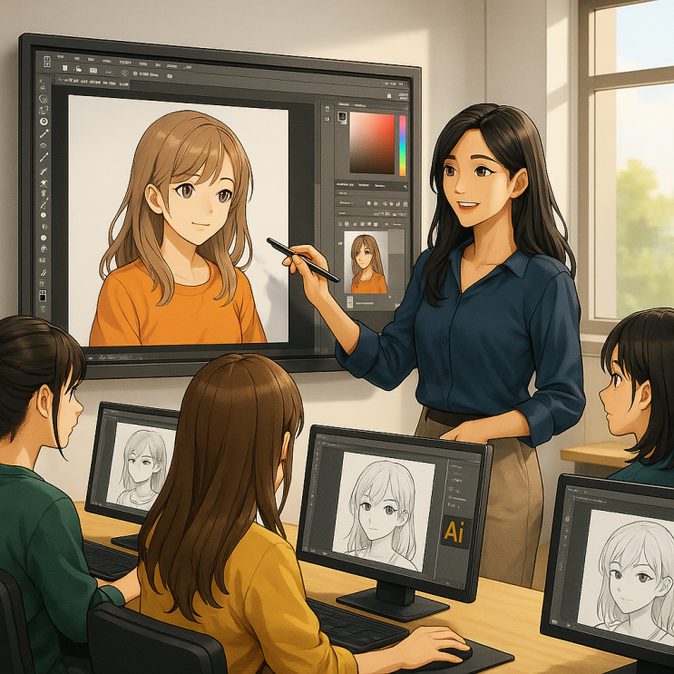  마포컴퓨터학원｜취업, 자격증, 실무까지 한번에 배우는 디지털 기본기