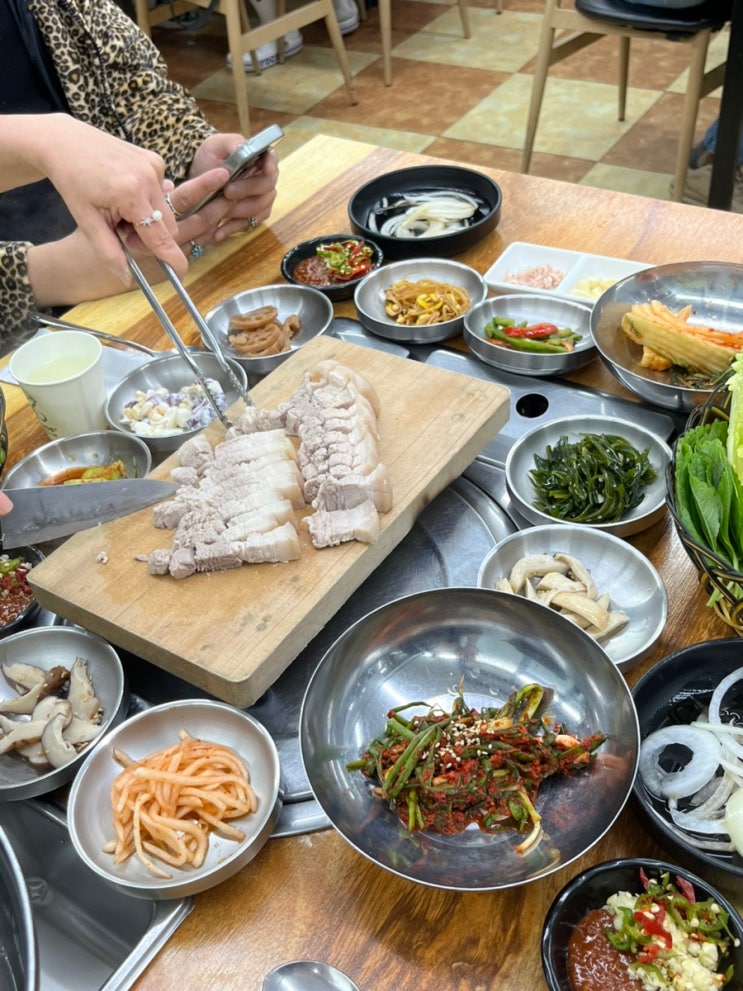  양산 통도사 현지인맛집 허영만의백반기행 수육맛집 선미돈돌이