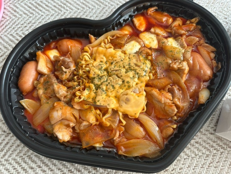  두찜 붉닭 로제 찜닭 배달 후기 / 사이드 메뉴 추천