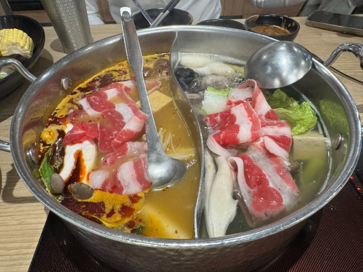  대만 타이베이 맛집 추천 와규 샤브(Wagyu Shabu) 和牛涮 台北羅斯福店 찐한 훠궈가 부담스럽다면 무한리필로 와규 즐기기