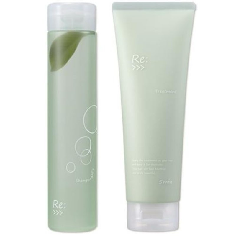 아쥬반 리 샴푸 300ml 트리트먼트 250g 세트 일본 손상모 수분 영양 케어