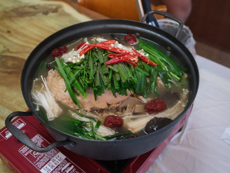  서귀포 예래동 오션뷰 보양식 맛집 신라삼계탕