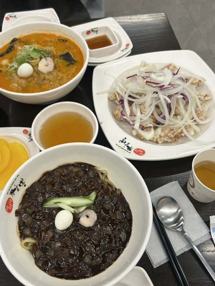  동탄 짬뽕 맛집 '이비가짬뽕 동탄 영천점' 한우짜장까지 뿌시고 온 후기