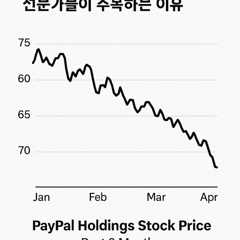페이팔홀딩스 주가 최근 3개월 부진 속에서도 전문가들이 주목하는 이유