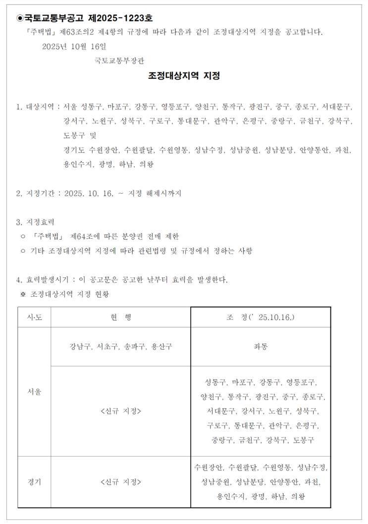  1O.15 부동산 대책 현직 세무사가 세금 이슈 말씀드립니다.