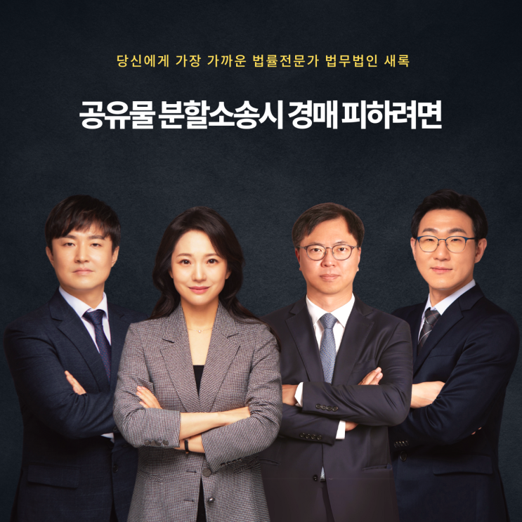  공유물 분할소송시 경매 피하려면