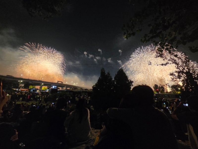 2025여의도불꽃축제 여의도한강공원 원효대교밑 후기