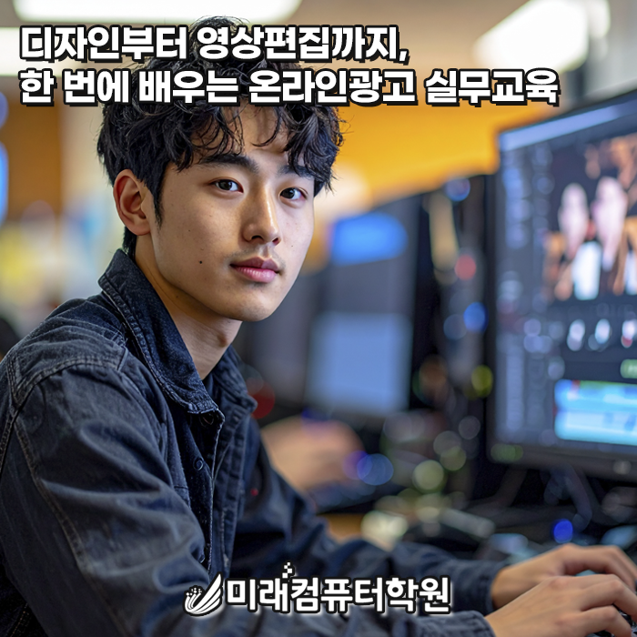  부산국비지원 온라인광고 과정 | 포토샵·일러스트·프리미어·애프터이펙트 한 번에 배우는 실무교육!
