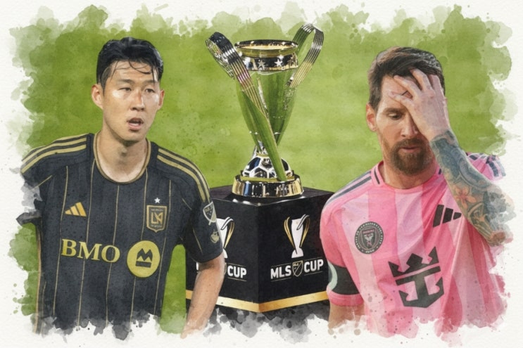 옵타가 뽑은 <b>MLS 컵</b> 예상 우승 팀은 <b>손흥민</b>의 LAFC 메시의... 