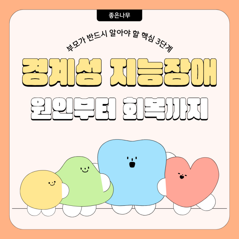 경계성 지능장애 원인부터 회복까지, 부모가 반드시 알아야 할 핵심 3단계