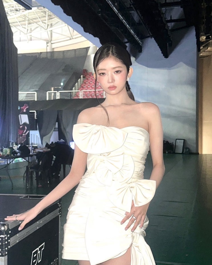  폭주기니로 트렌드리더상 받은 아이브 레이 시상식 드레스 코디