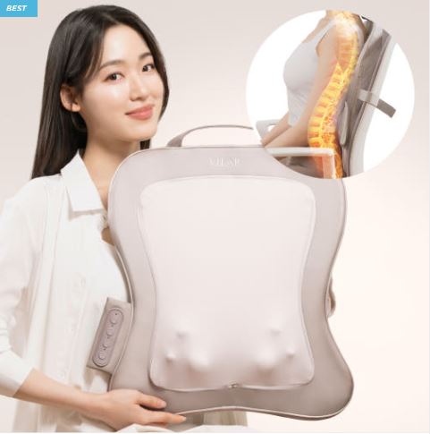  “허리 통증부터 피로 회복까지! 빌라르 프리미엄 허리 마사지기로 집에서 간편한 홈케어”