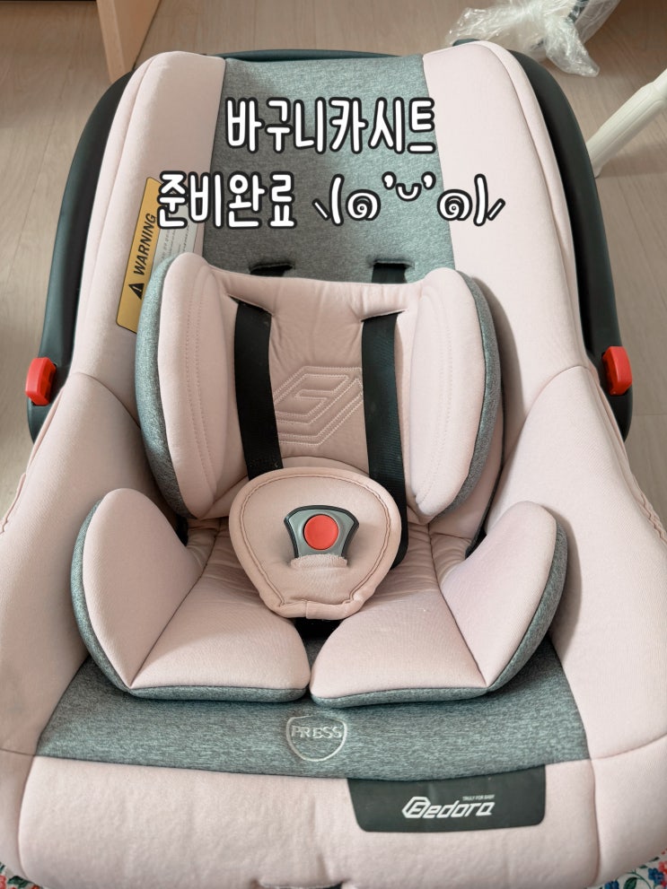  페도라 바구니카시트 CO+ 분해 및 세탁