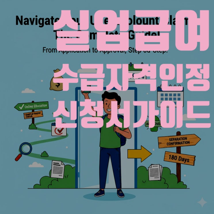  2025년 실업급여 수급자격 인정 신청서, '이것' 하나로 실수 없이 완벽 정복! (초장문 가이드)
