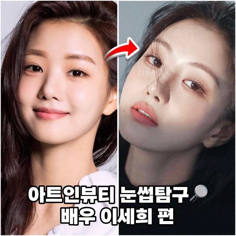 이세희 배우 나무위키 그리고 눈썹변화