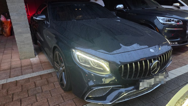  벤츠 S63 AMG 쿠페 룸미러 하이패스 작동불량! 원인과 해결방법