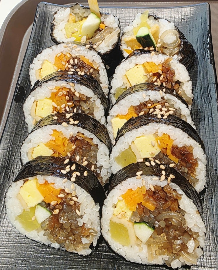  [연산동]잡채로 만든 유니크한 김밥맛집 '채란김밥'