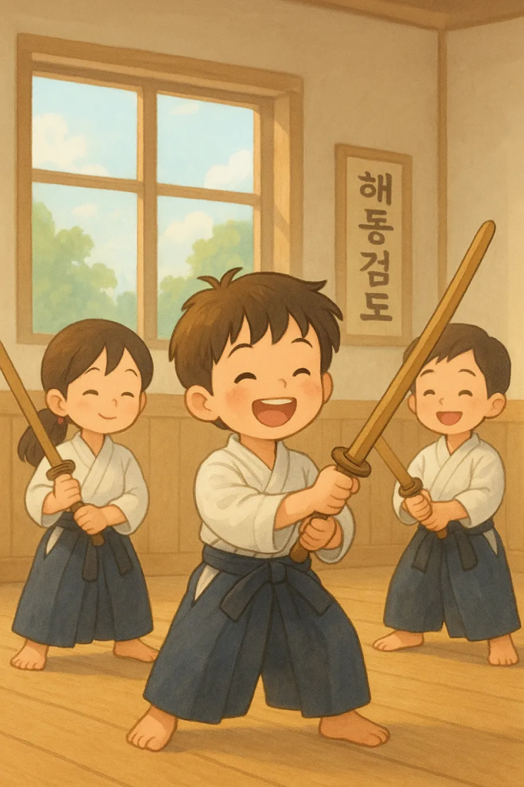  성장기 아이에게 딱맞는 전신운동/해동검도 명륜도장,온천입구,온천초등학교,교동초등학교,명륜초등학교