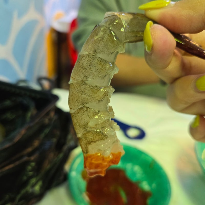 안산 농수산물시장 제철 생새우 꽃게찜 독도수산 2층 초장집 넘버원 양념집 리뷰