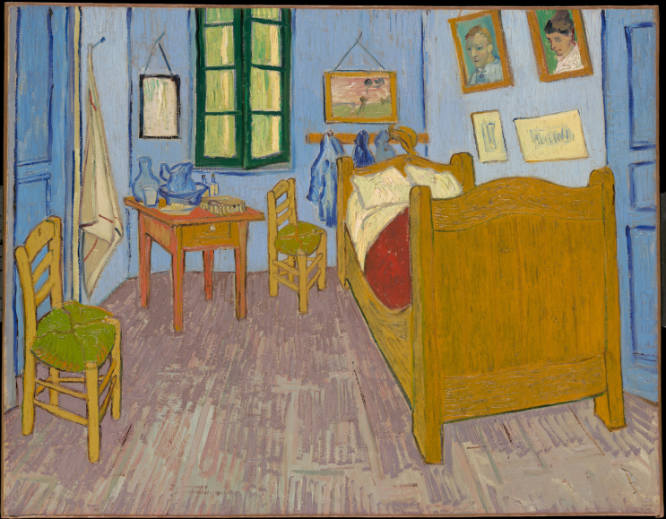  빈센트 반 고흐 《아를의 침실 (Bedroom in Arles, 1888)》