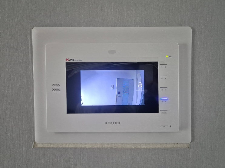  파주 검산동 성원포레스타운 코콤 비디오폰 K6B VP-70A 설치