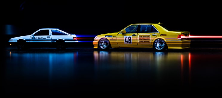  밤의 고갯길, 두 전설의 만남 (INITIAL D)