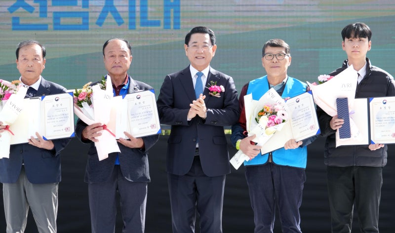 김영록 전남도지사, 전남 농촌지도자 한마음대회 '힘찬 도약 전남농업을 선도할 리더'