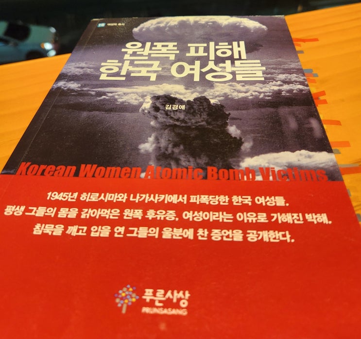  [독서] 원폭 피해 한국 여성들(2019)