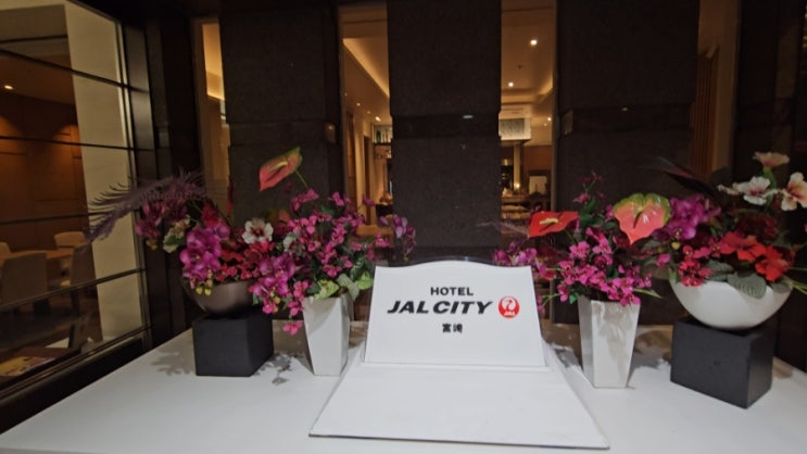  미야자키 시내 숙소 추천  호텔 JAL 시티 미야자키 골프여행으론 최적