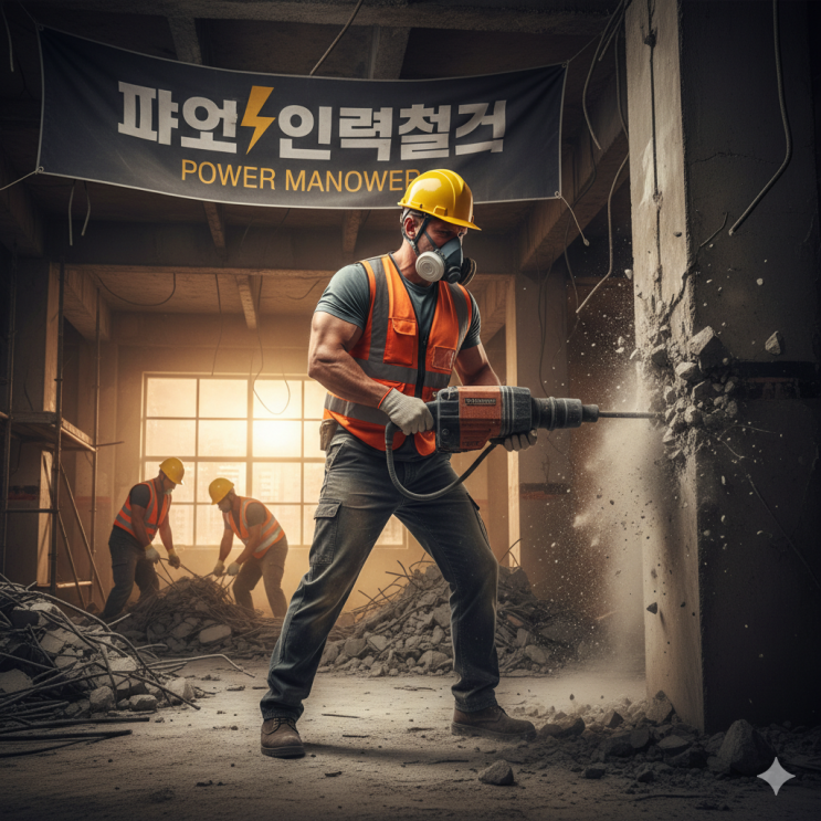  [파워 인력철거] 인력잡, 철거 현장의 숨은 영웅을 찾아서! (feat. 효율적인 공사 비법)