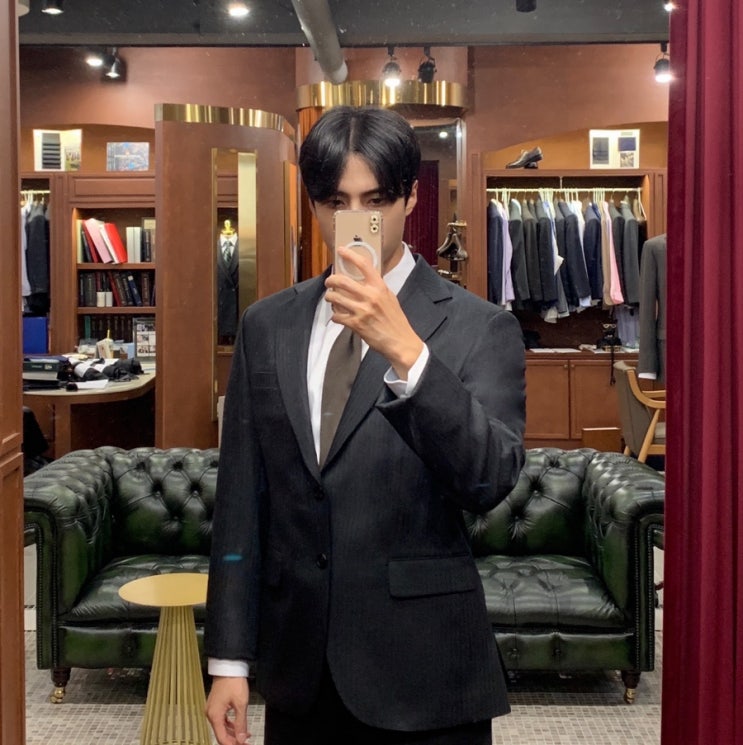  남자 캐주얼 정장 코디 면접 복장 깔끔한 브링턴