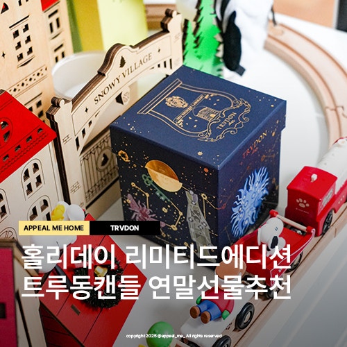  홀리데이컬렉션 트루동캔들 리미티드 에디션 연말선물추천