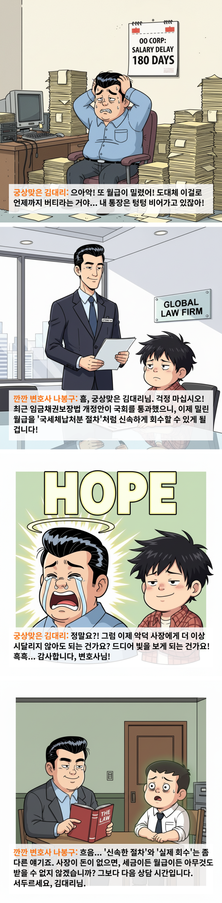 체불임금, 더 이상 방치되지 않는다! 임금채권보장법 국회 통과 개정으로 달라지는 현실