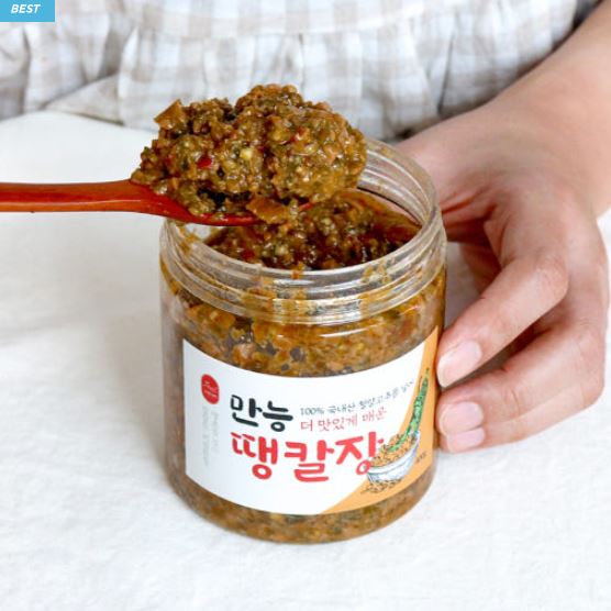  [국내산 맛된장] 고레시피 만능 땡칼장 – 땡초향 가득! 밥도둑 비빔된장으로 집밥이 완성된다