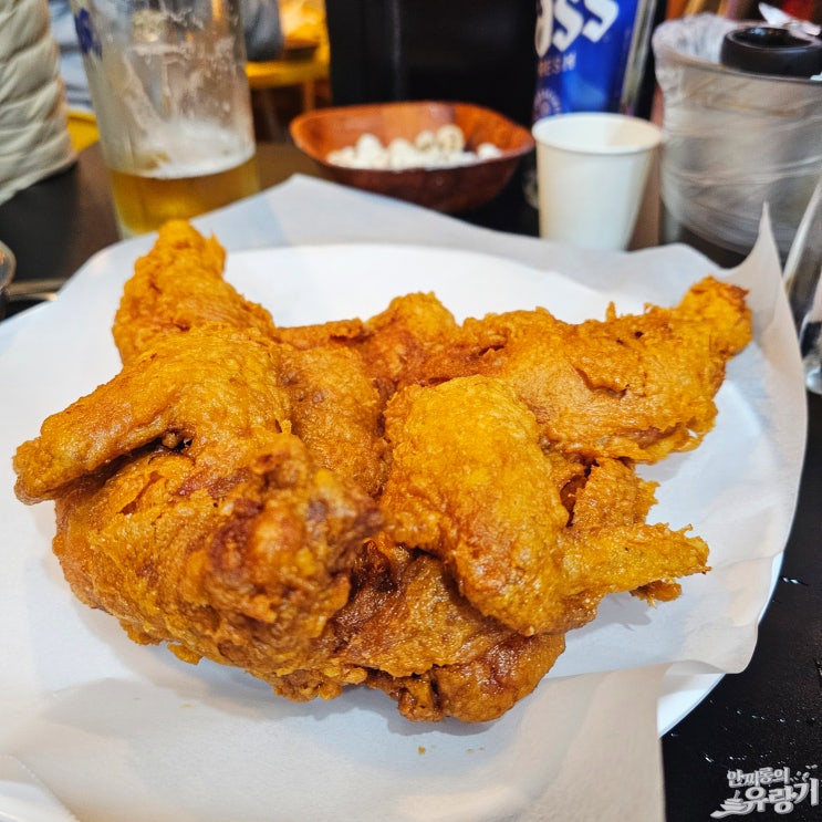  경기광주 추억의 시장통닭 경안시장 송엘림 치킨