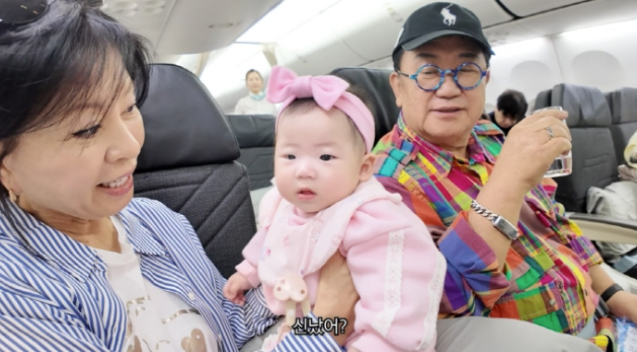  이용식, 손녀 이엘이 첫 해외여행 동행! “6개월 아기 첫 비행기 탑승 성공했어요️”