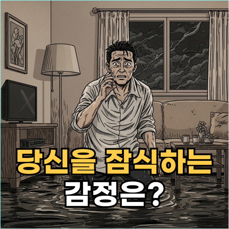 집이 물에 잠기는 꿈 심층 분석, 맑은 물이 찼다면 길몽, 흙탕물이 차올랐다면 통제 불능 감정의 경고