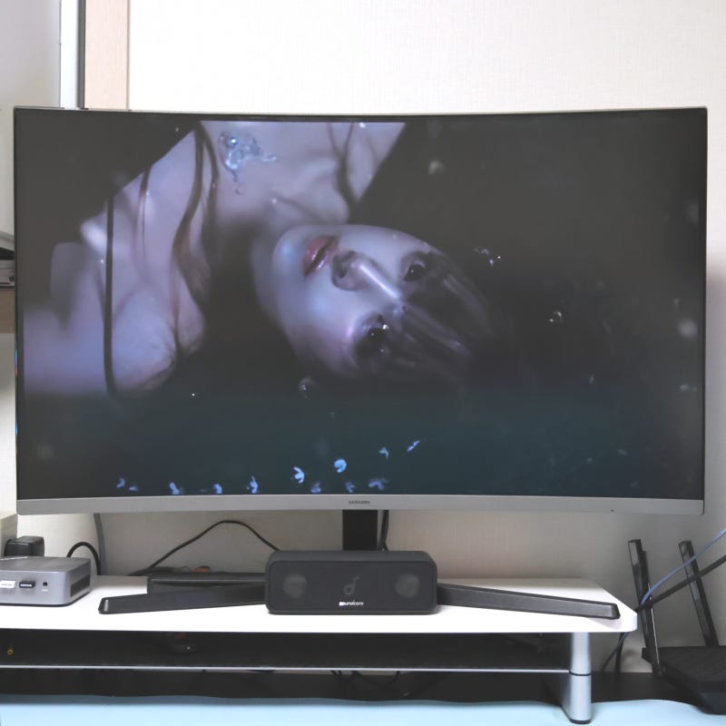 눈이 편한 32인치모니터, 삼성전자 S39GD 커브드모니터 상세리뷰