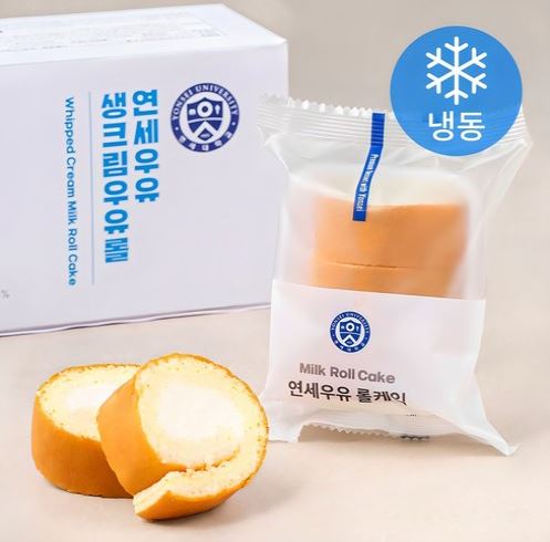  “냉동 보관으로 언제든지 즐기는 부드러운 간식 — 연세우유 생크림 우유롤(냉동)”