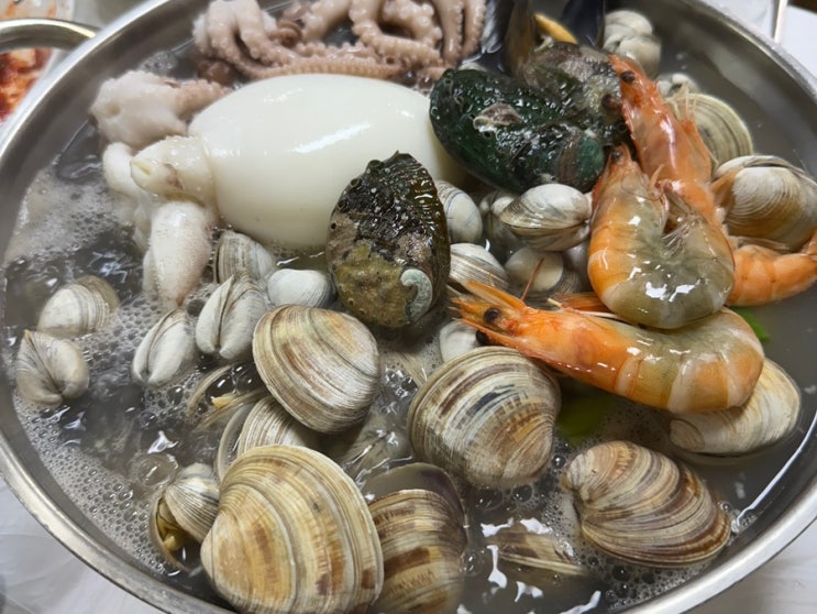  [대왕해물손칼국수 / 세종 조치원] 세종 고복저수지 맛집, 해물 듬뿍 손칼국수의 진수