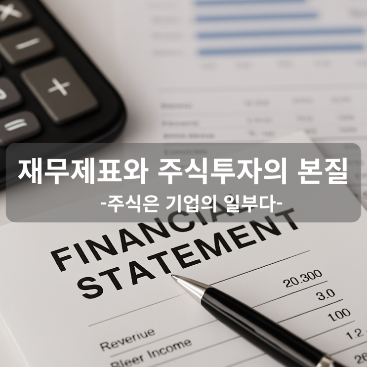  [1. 재무제표와 주식투자의 본질] 1-1. 주식은 기업의 일부다(왜 재무제표를 봐야 하는가)