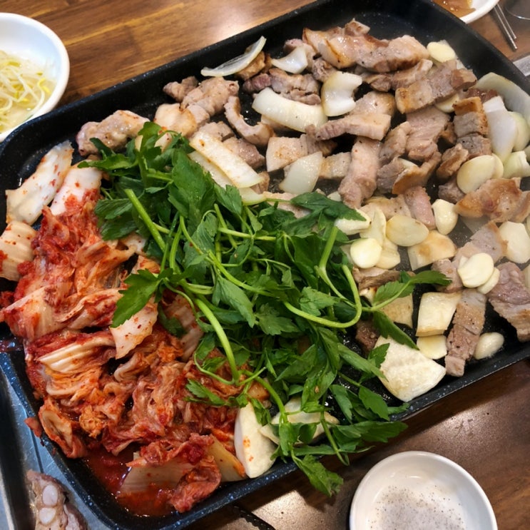  지식정보단지역 맛집 송도 삼겹살 골목집