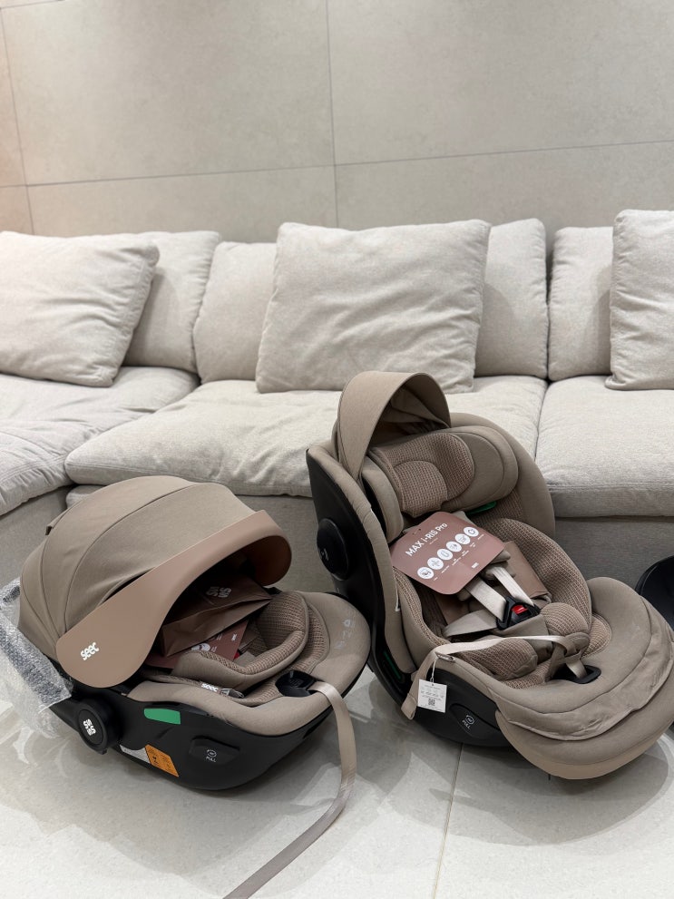  통풍 기능이 있는 시크 맥스 아이리스 프로 모듈러 카시트 사용후기