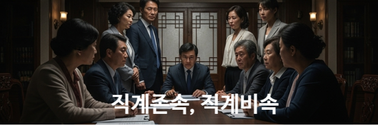  직계존속, 직계비속, 증여세, 상속세 차이